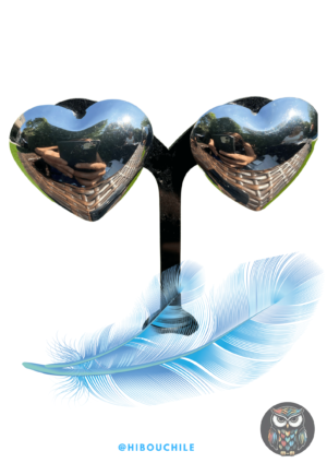 Aros Corazón Plateados