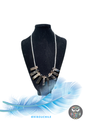 Collar Cuarzo ahumado