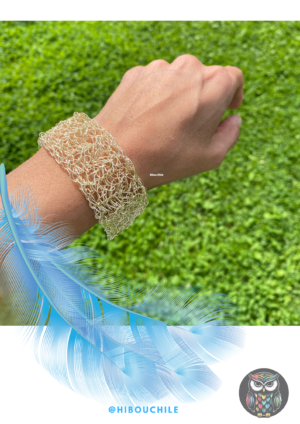 Pulsera bañado en plata